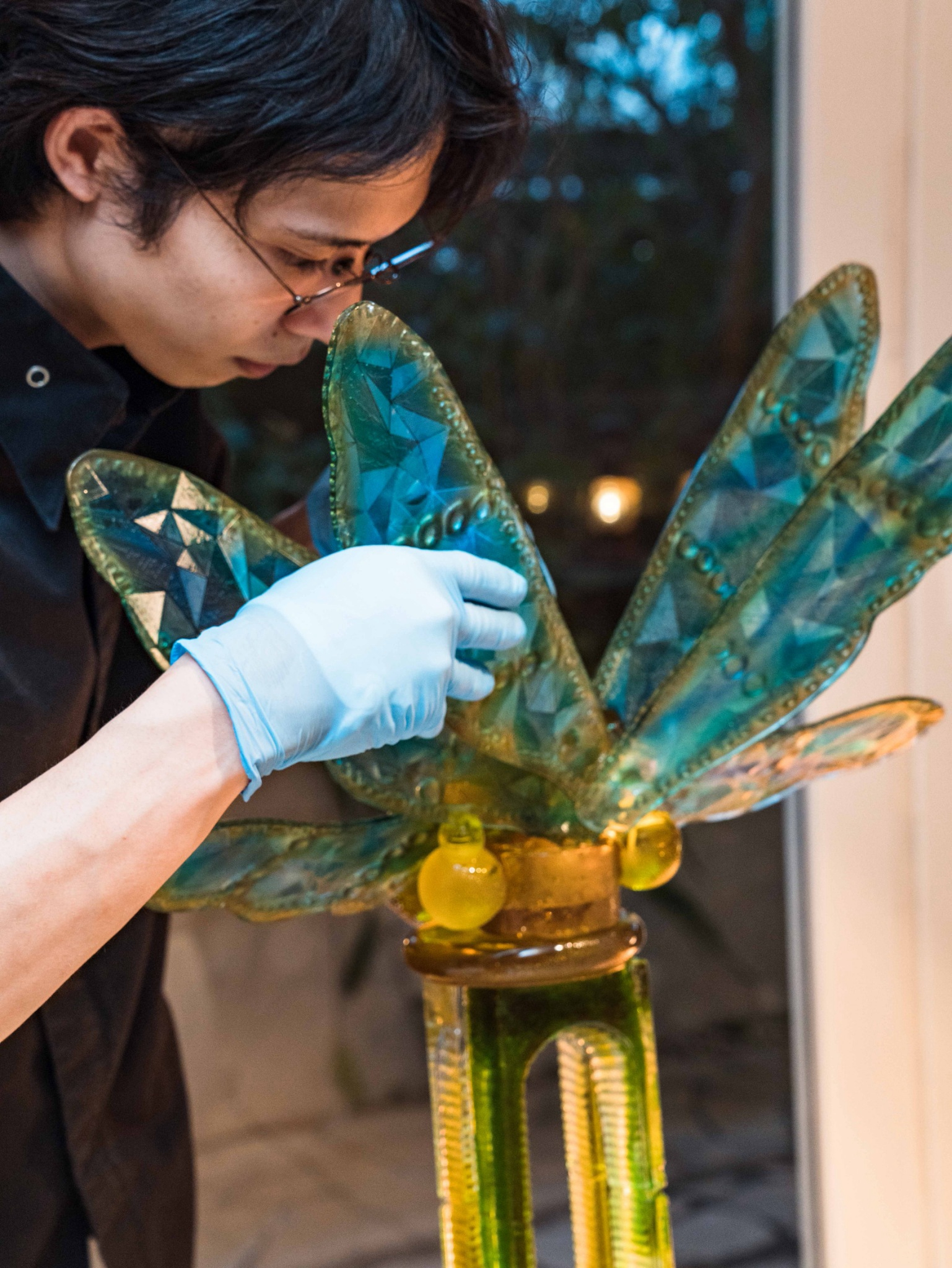 AMEZAの飴細工による一点物のアート作品